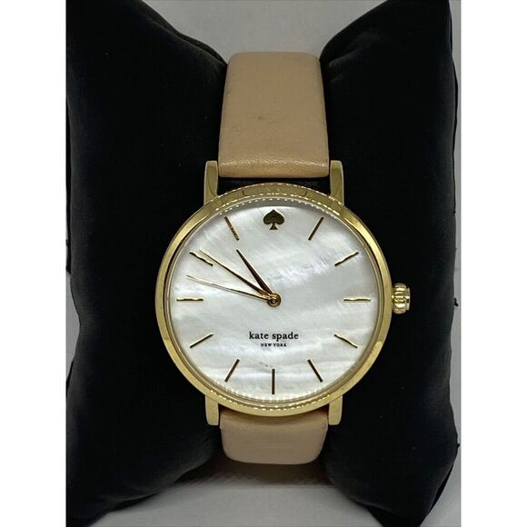 Kate Spade New York Vachetta 0073 Women Beige Leather Analog Quartz Watch WO796 main image 8